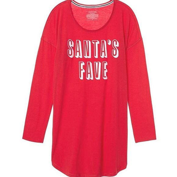 Victoria’s Secret Santa's Fave Nightshirt PJs - Picture 3 of 13